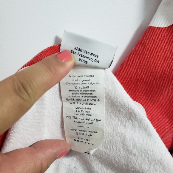 WILLIAMS SONOMA Minnie Mouse Adult Apron - Picture 12 of 14